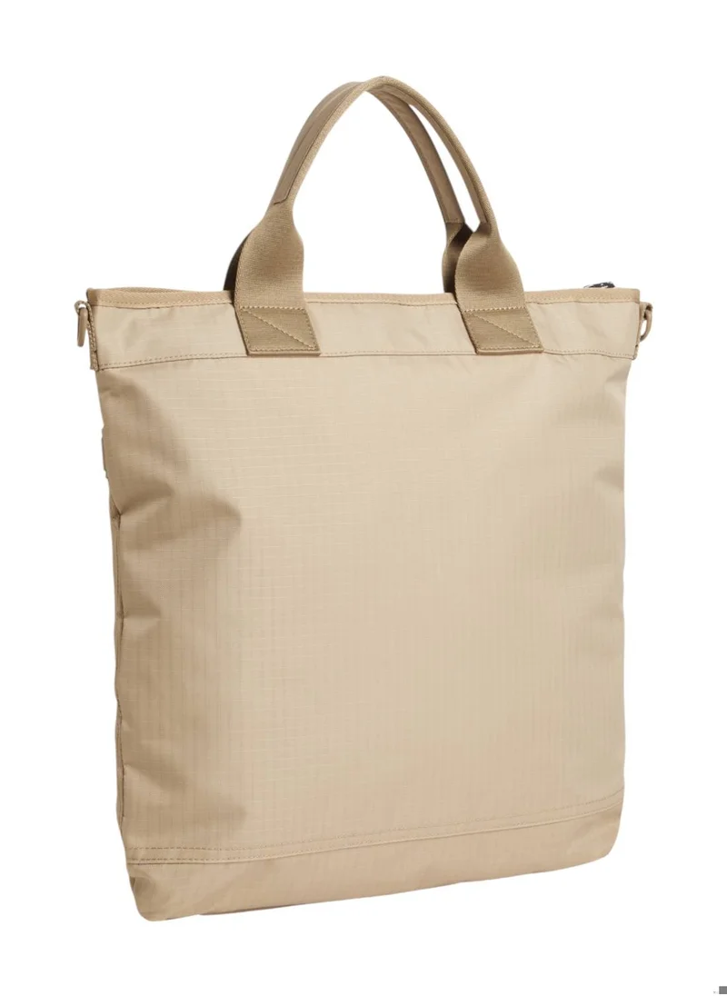 Calvin Klein Jeans Men's Ripstop Tote Bag - Polyester, Beige