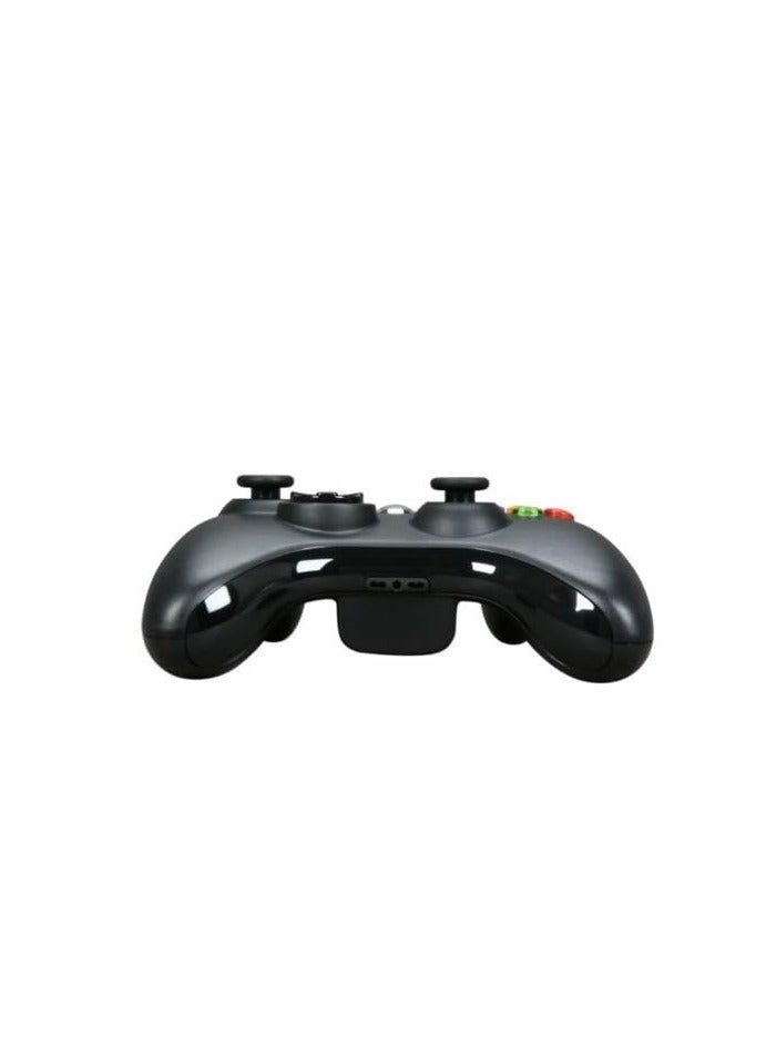 Ergonomic Compact Gaming Controller with Vibration | Compatible with 360 & PC | Black  - Image 2