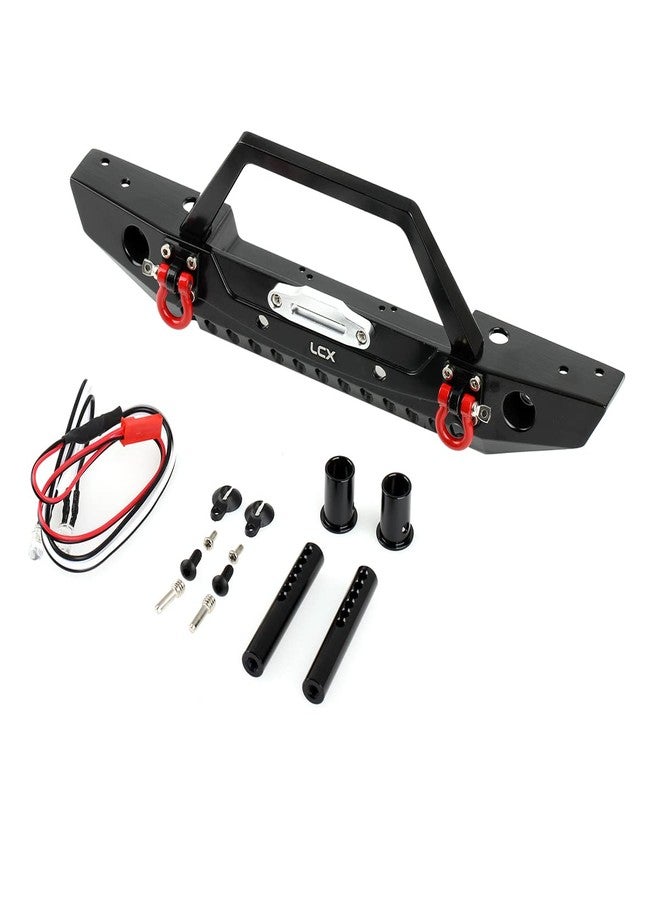 LCX Racing 1/10th RC Crawler Car Metal Front Bumper for TRX4 TRX-4 Axial SCX10 II 90046 Redcat Gen8 Scout II D90, Upgrades Parts Accessories - Image 2