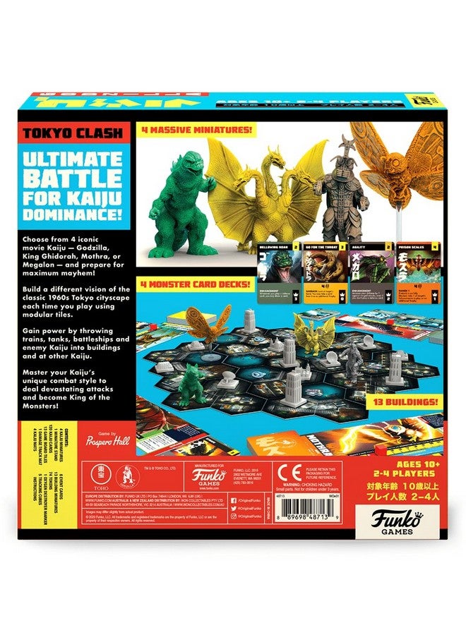 Funko FUNKO GAMES: Godzilla -Tokyo Clash For Ages 10 and up - 4 Players  - Image 2