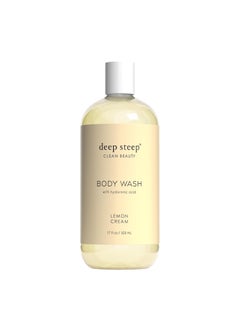 Deep Steep Deep Steep Body Wash 17 oz (Lemon Cream) 