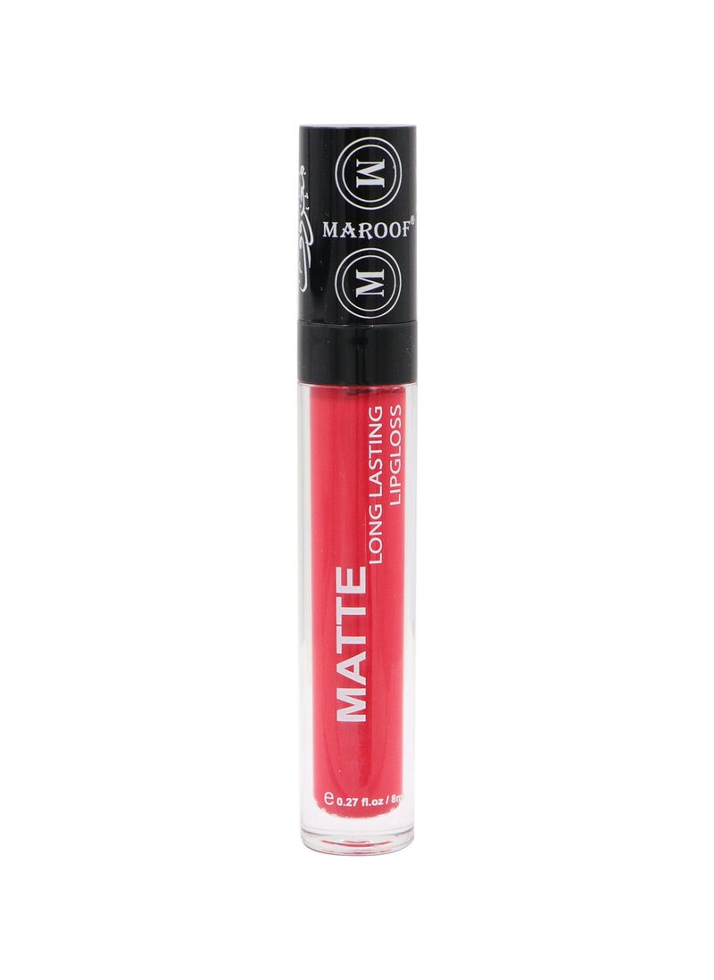 MAROOF MAROOF Matte Long Lasting Lipgloss 8ml 12 Kiss Me  - Image 1
