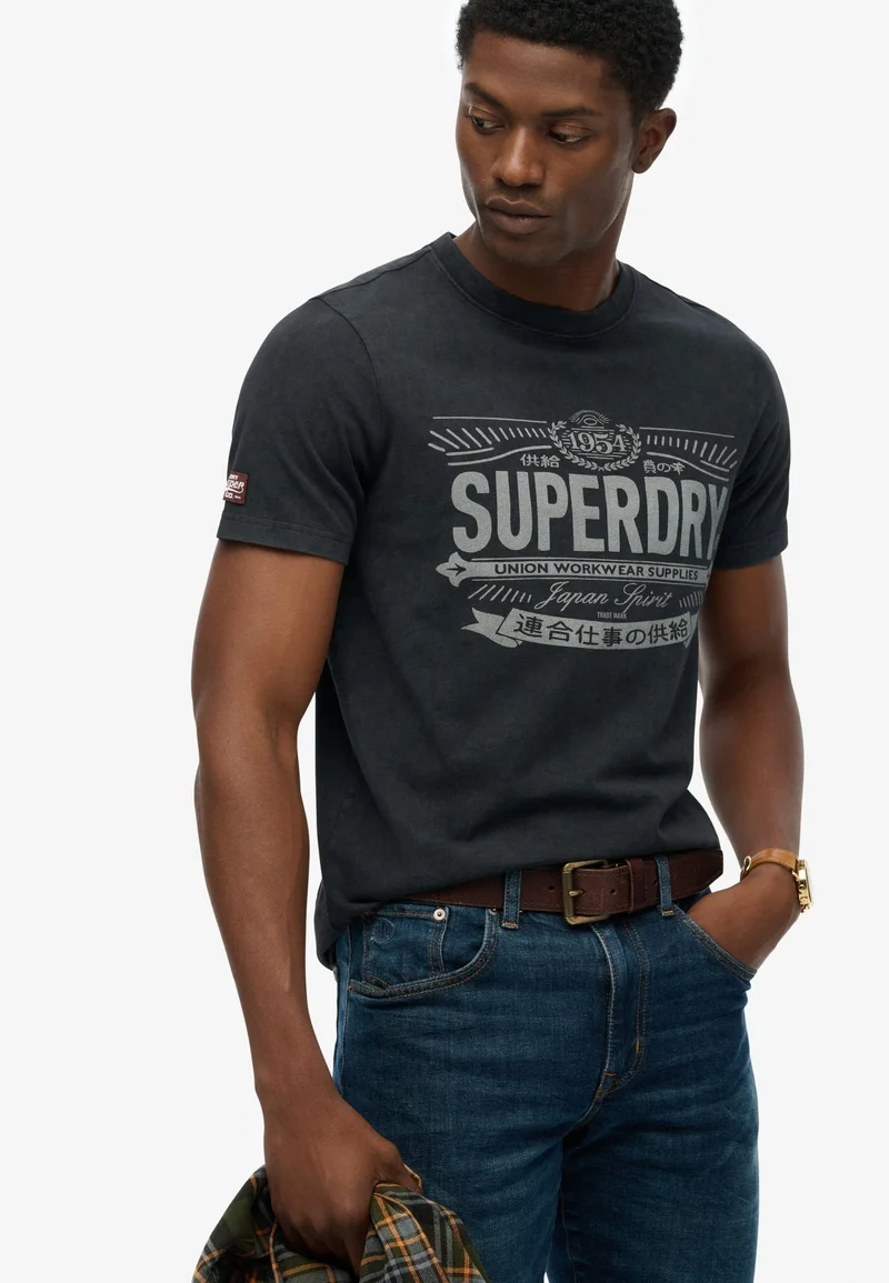 Superdry Heritage Brand Relaxed T-Shirt