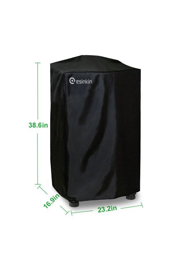 Esinkin 40-Inch Waterproof Electric Smoker Cover for Masterbuilt 40 Inch Electric Smoker, Durable and Conveninet, Black - Image 3