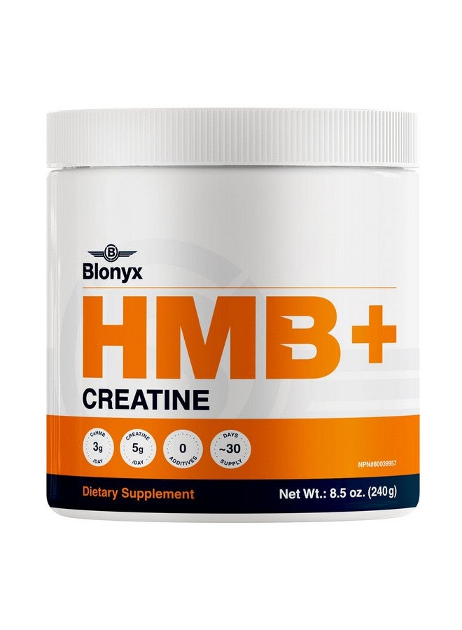 بلونيكس مكمل Hmb + Creatine - 3 جرام يوميًا من Hmb لتعزيز القوة والطاقة والتعافي، مثالي للرياضيين ذوي الكثافة العالية، إمداد لمدة 30 يومًا - Image 1