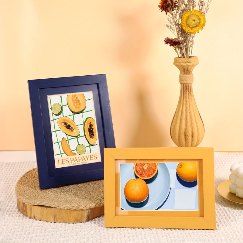 Red 12x12 Picture Frame Multi Size Perfect Wall Display - Image 2