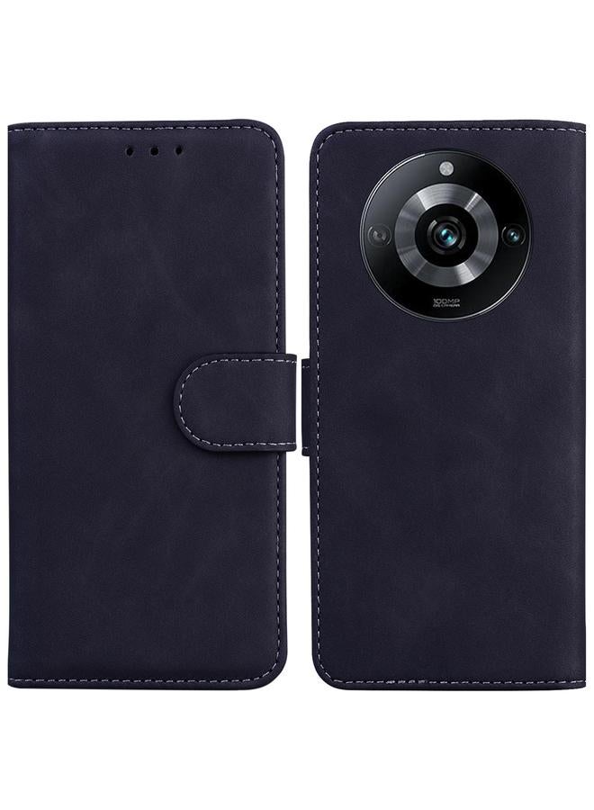 اس-توب جراب لهاتف Realme 11 Pro / 11 Pro+ / Narzo 60 Pro، جراب هاتف من الجلد بلون نقي وملمس ناعم - Image 1