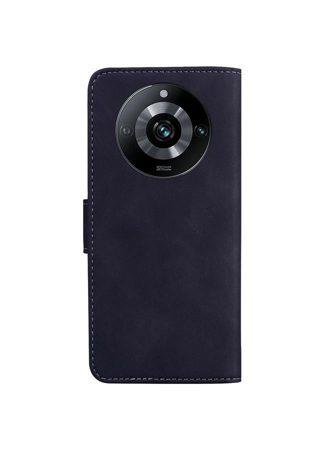 اس-توب جراب لهاتف Realme 11 Pro / 11 Pro+ / Narzo 60 Pro، جراب هاتف من الجلد بلون نقي وملمس ناعم - Image 3