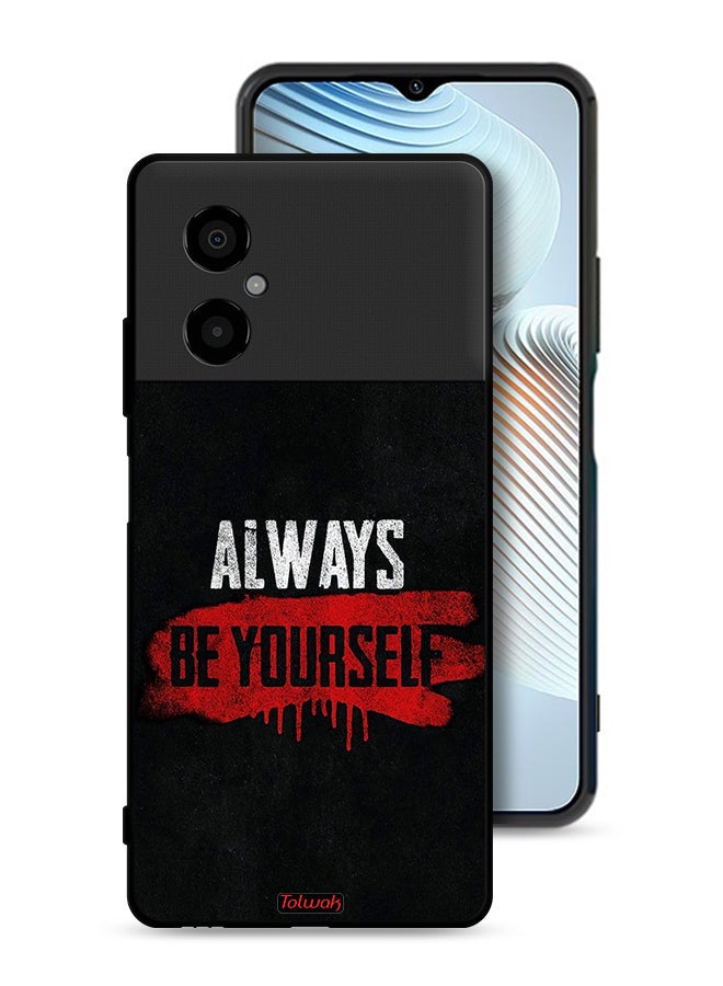 Tolwak Xiaomi Poco M4 5G Protective Case Cover Always Be Yourself - Image 1