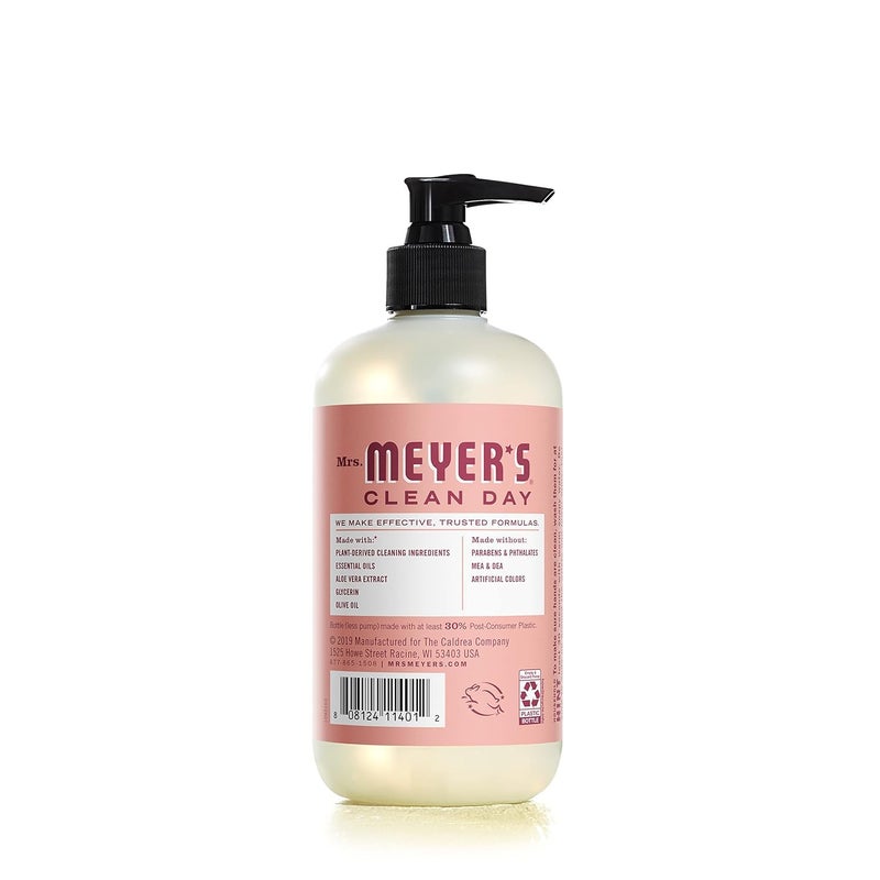MRS. MEYER'S CLEAN DAY Liquid Hand Soap Rose (12.5 Fl Oz (Pack of 3)) - Image 3