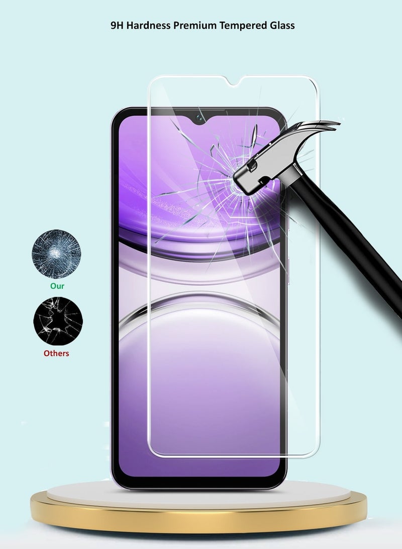 GMAX [2 PACK] Oukitel C2 4G 2025 GMAX Premium Series Curved Edges 9H 2.5D Tempered Glass Screen Protector - Clear - Image 5