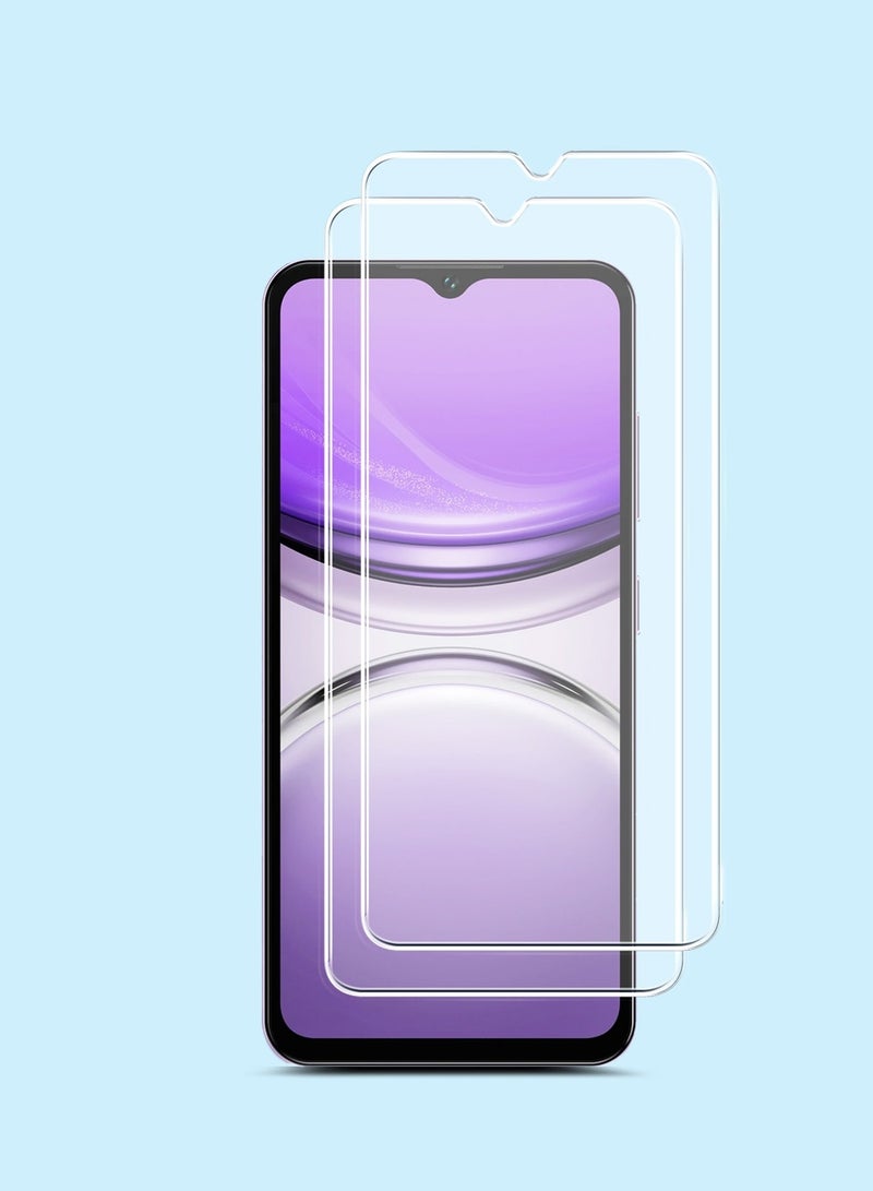GMAX [2 PACK] Oukitel C2 4G 2025 GMAX Premium Series Curved Edges 9H 2.5D Tempered Glass Screen Protector - Clear - Image 1