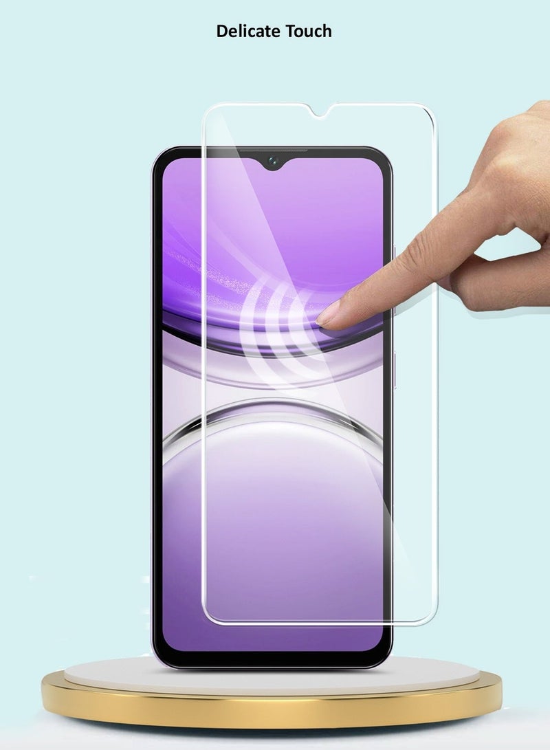 GMAX [2 PACK] Oukitel C2 4G 2025 GMAX Premium Series Curved Edges 9H 2.5D Tempered Glass Screen Protector - Clear - Image 3