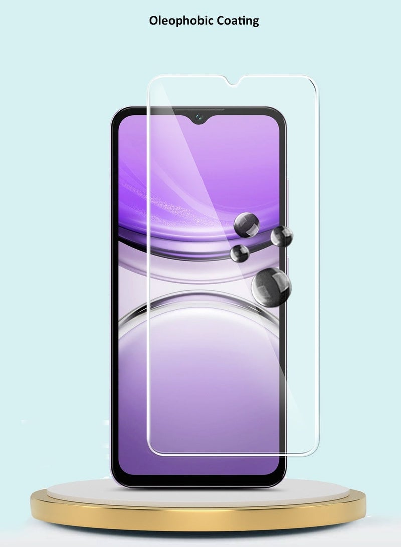 GMAX [2 PACK] Oukitel C2 4G 2025 GMAX Premium Series Curved Edges 9H 2.5D Tempered Glass Screen Protector - Clear - Image 4