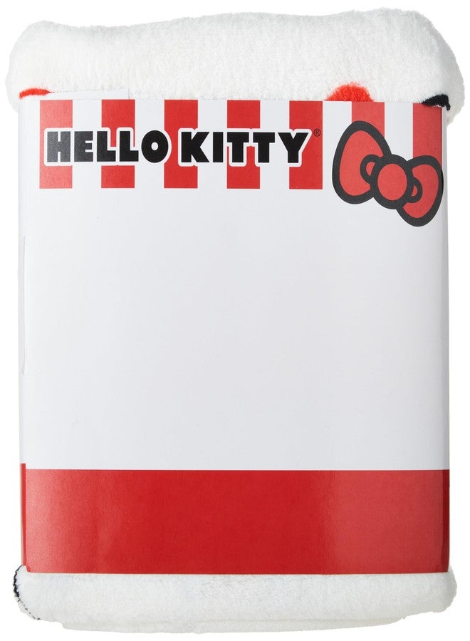 Franco Collectibles Hello Kitty Polka Dot Bedding Super Soft Cozy Blanket, 62 in x 90 in, (Officially Licensed Product) - Image 2