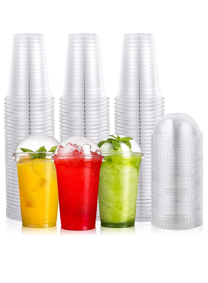 200Pc Disposable Plastic Drinking Cup 14oz For Smoothies Juices Home And Office - Image 2