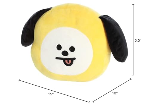 Aurora Lovable BT21 CHIMMY Stuffed Animal - Collectible Fun - Delightful Cuteness - Yellow 15 Inches - Image 2