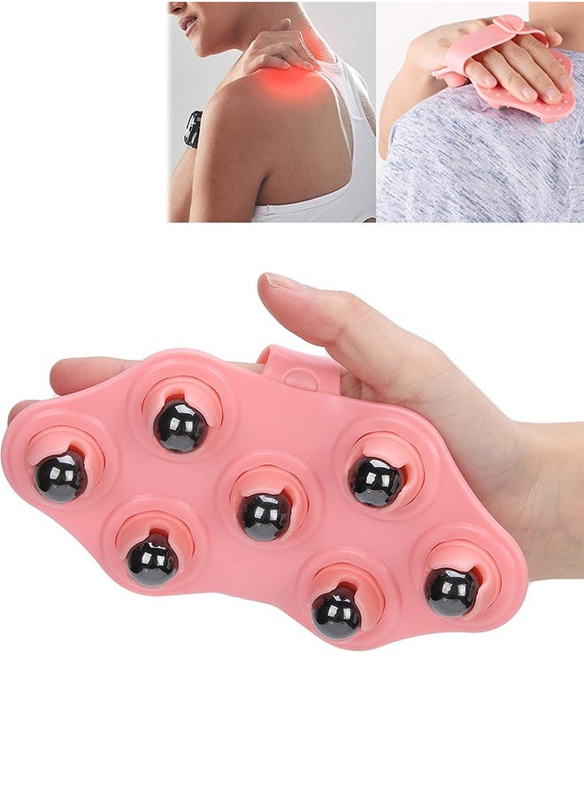 Ant Portable Roller Ball Massage,Glove Muscle Relax Slimming Magnetic Bead Body Massager,Metal Bead Roller Ball Massager for Muscle Back Neck Joint Foot Shoulder Leg Pain Relief  - Image 1