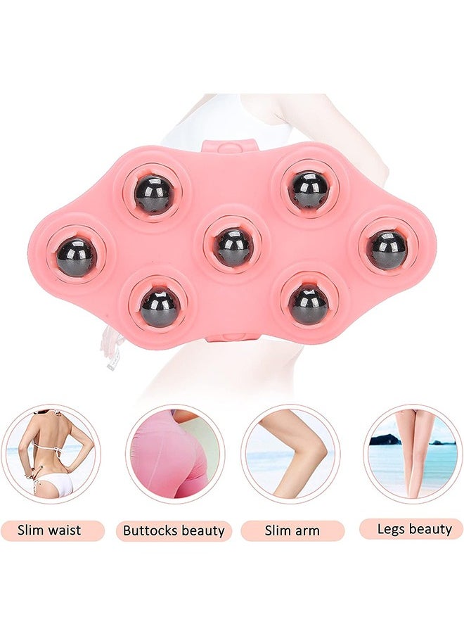 Ant Portable Roller Ball Massage,Glove Muscle Relax Slimming Magnetic Bead Body Massager,Metal Bead Roller Ball Massager for Muscle Back Neck Joint Foot Shoulder Leg Pain Relief  - Image 5