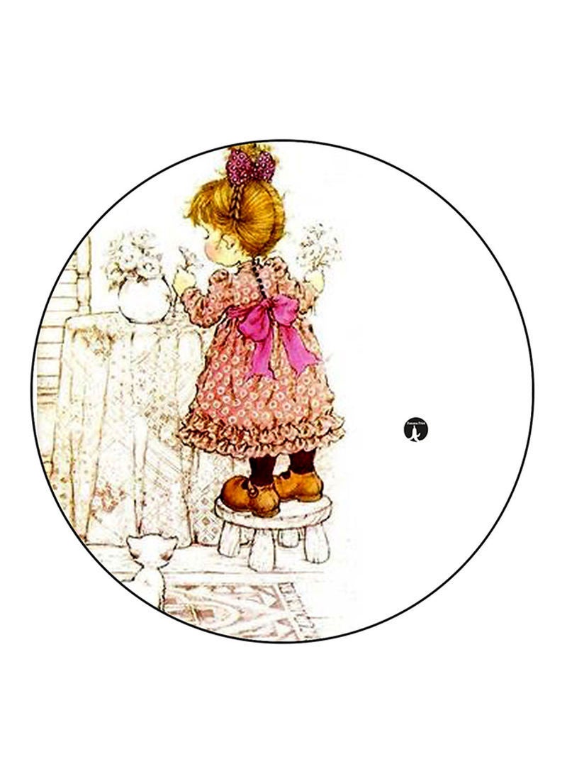RKN Girl Printed Mouse Pad Multicolour