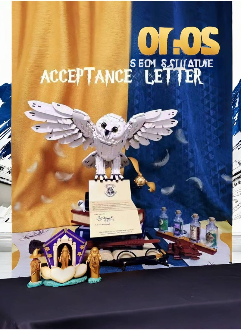 Harry Potter Hedwig-style Building Blocks Owl Assembly Children's Toys Intellectual Development  - Image 2