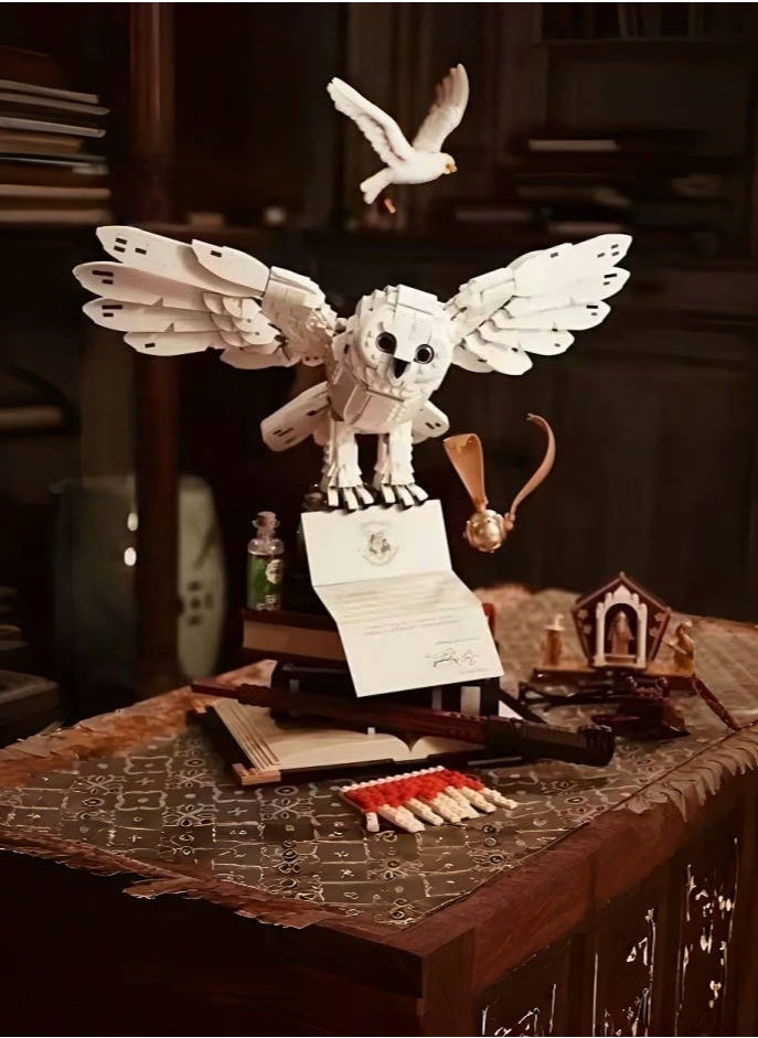 Harry Potter Hedwig-style Building Blocks Owl Assembly Children's Toys Intellectual Development  - Image 4