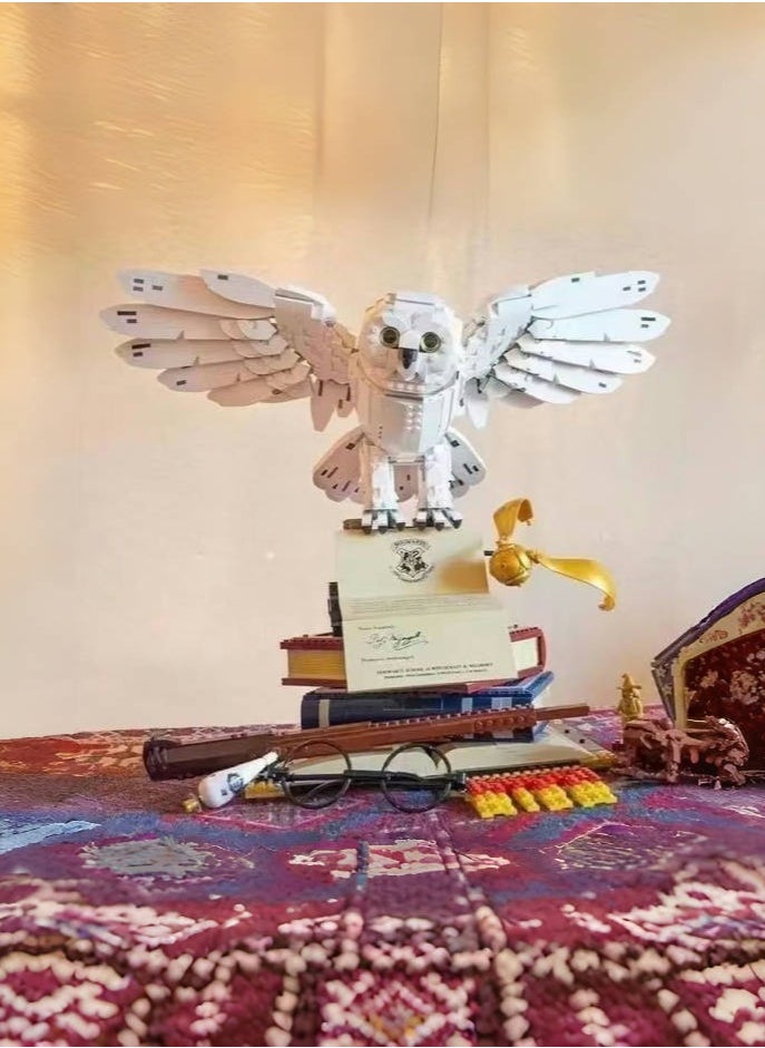 Harry Potter Hedwig-style Building Blocks Owl Assembly Children's Toys Intellectual Development  - Image 5