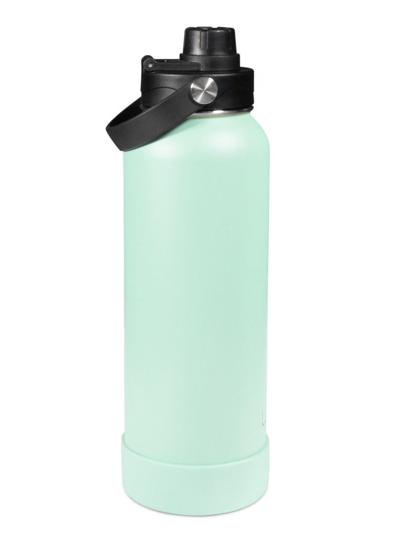 WAICEE Mint Gelato Reusable Bottle - Insulated, Leak-Proof, Large Capacity, Stylish, Eco-Friendly, Durable - 1200Ml - Image 2