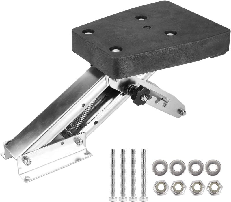 woobles Outboard Motor Mount Boat Motor Stand Bracket Outboard Mounting 304 Stainless Steel Accessory 25HP 110 lbs for 2‑Stroke Outboard Engine - Image 1