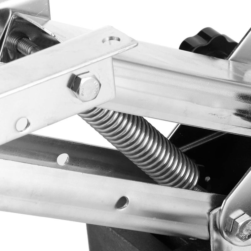 woobles Outboard Motor Mount Boat Motor Stand Bracket Outboard Mounting 304 Stainless Steel Accessory 25HP 110 lbs for 2‑Stroke Outboard Engine - Image 5