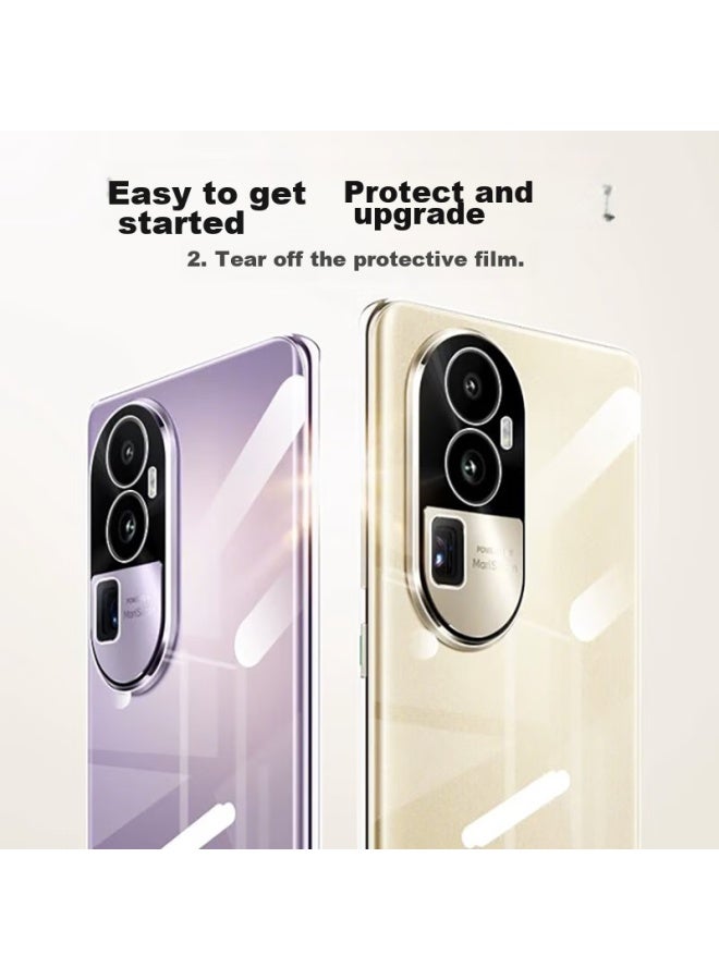 Kmaxai غطاء هاتف لـ Oppo Reno10 Pro+، غطاء واقي فائق الرقة، حماية كاملة للعدسة، مقاوم للخدش، مضاد للصدمات، غطاء ناعم شفاف بسيط من TPU، شفاف - Image 2