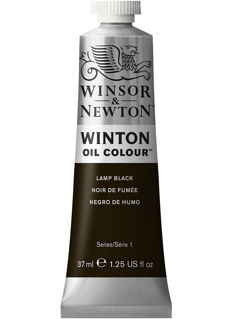 WINSOR & NEWTON Winsor And Newton Lamp Black 37ml  - Image 1