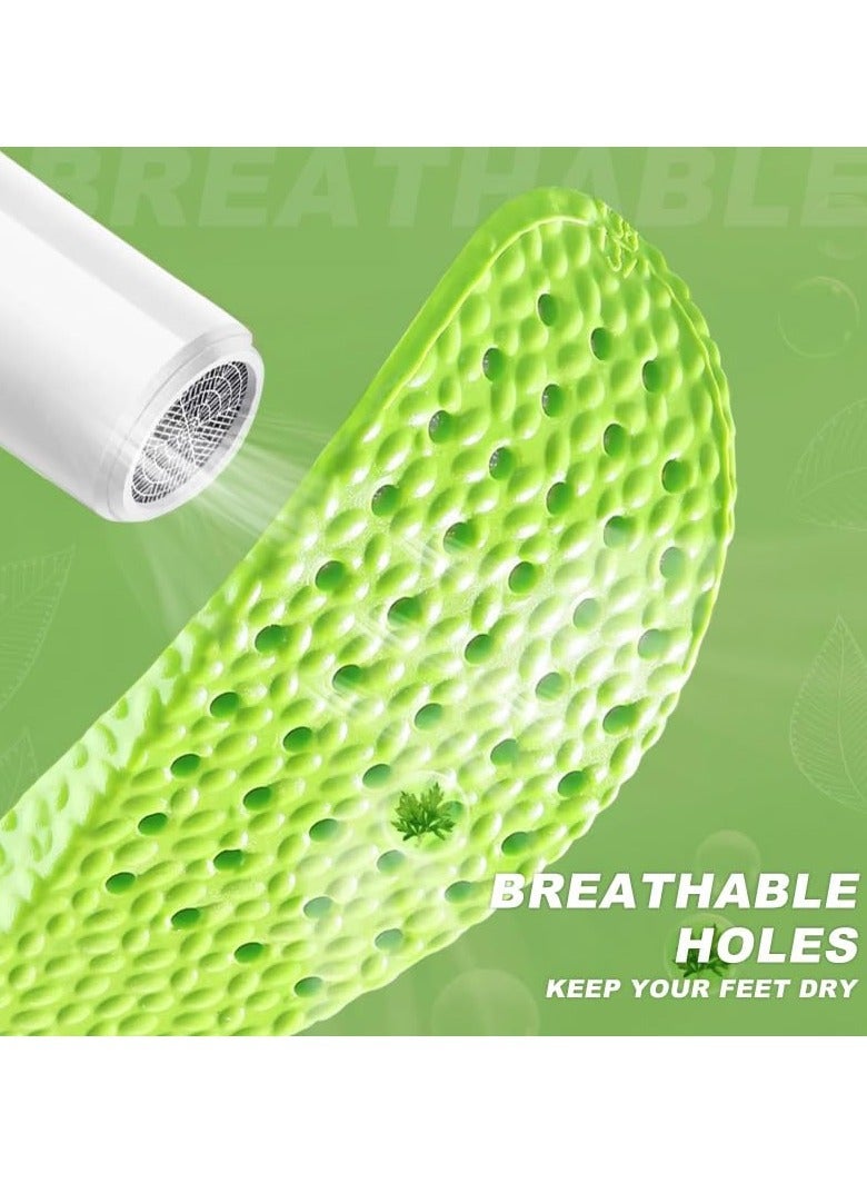 Y&D Height Increase Insoles for Men Women, Honeycomb Shock Absorbing Cushion Shoe Insoles, Air Taller Shoes and Women Relieve Foot Pain (1.5-2.5-3.5cm) - Image 3