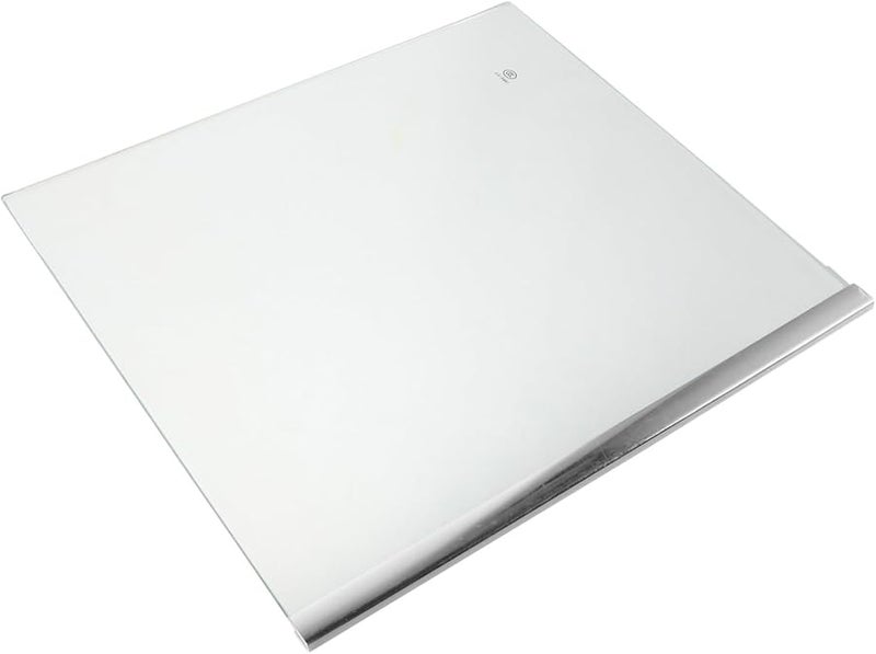 رفرف ثلاجي من الزجاج المقسى 30x27 سم منظف تخزين الثلاجة ملحق الفريزر - Image 2