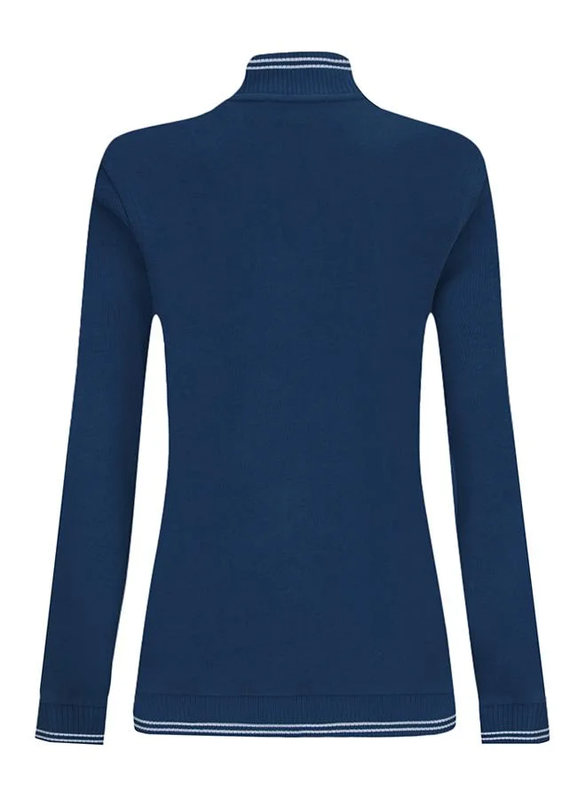 FELIX HARDY  Half-Zip Knit Sweater for Women | Best Price UAE