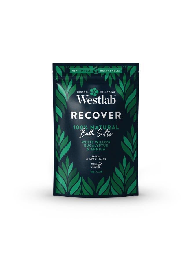 westlab 's Recover Epsom Salts with White Willow & Eucalyptus 1kg - Image 1