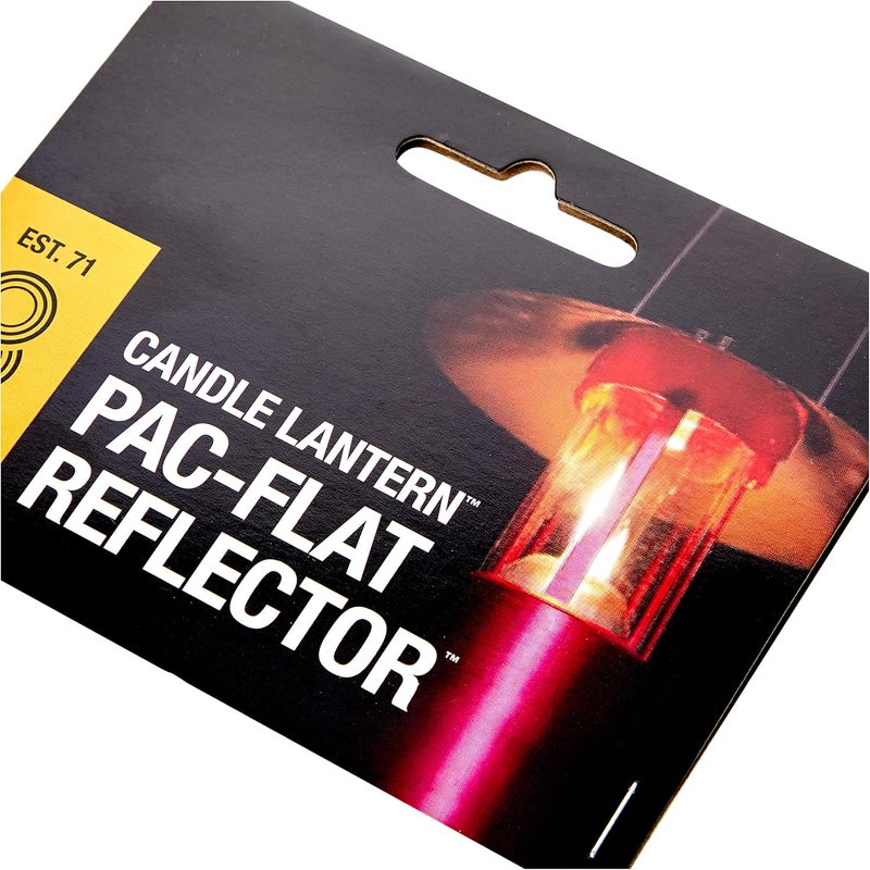 UCO Pac-Flat Reflector for Original Candle Lantern - Silver, Count of 2 - Image 3