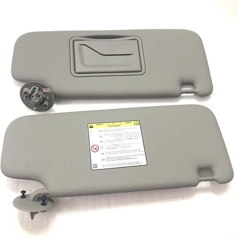 QASULER Sun Visor with Makeup Mirror for Chevrolet Spark - Image 5