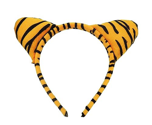 Liatunou Tiger Headband,Tiger Costume Headwear Cute Tiger Ears for Halloween Christmas Party Favor Birthday Gift - Image 2