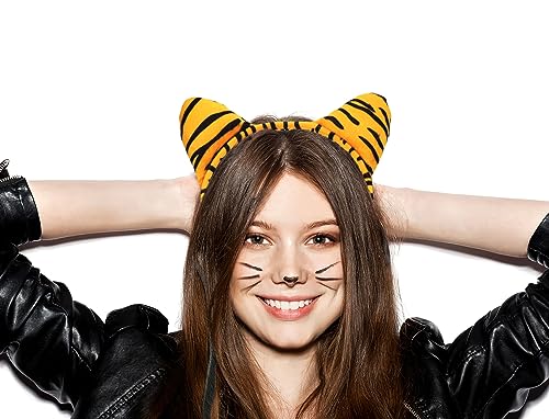 Liatunou Tiger Headband,Tiger Costume Headwear Cute Tiger Ears for Halloween Christmas Party Favor Birthday Gift - Image 5