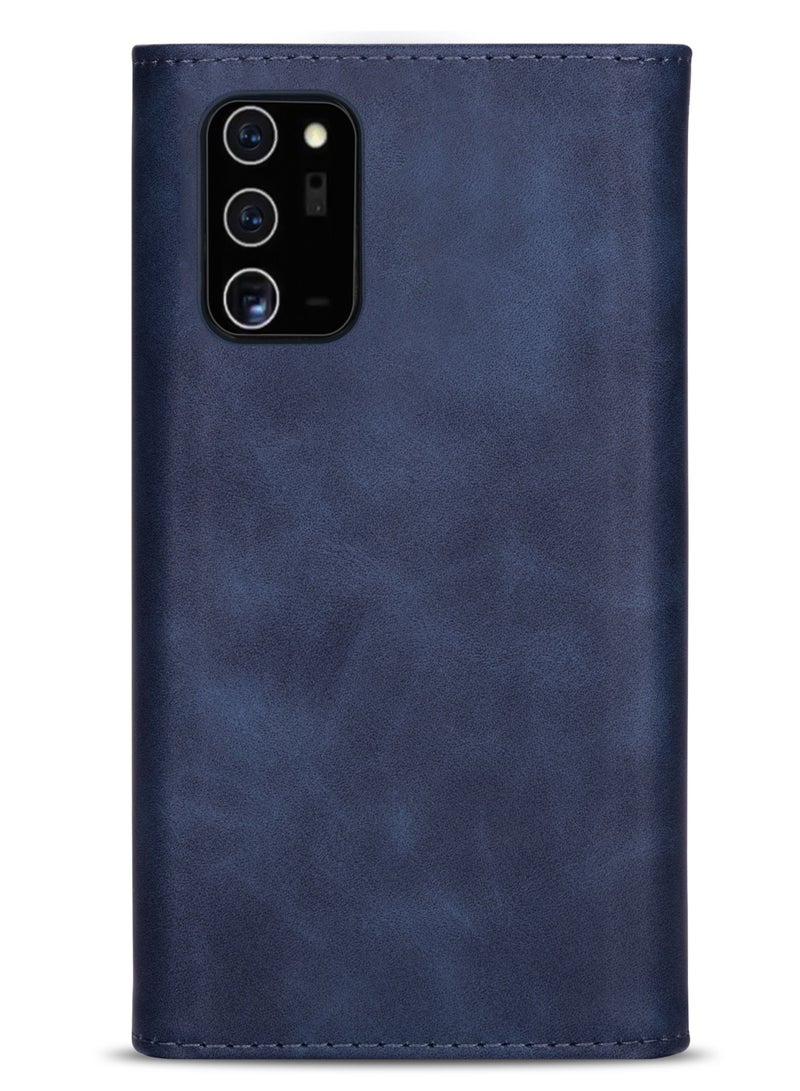 Suteni Flip Cover Card Slots Leather Phone Case for Samsung - Image 1