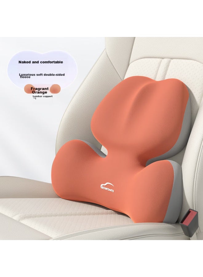 Icaroom Car Lumbar Support, Back Cushion, Waist Pillow, Car Seat Backrest, Lumbar Pad, Neck Pillow, Back Support - Image 1