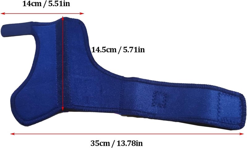 klarako Thumb Splint Brace, Breathable Thumb & Wrist Support Stabilizer Splint for BlackBerry Thumb, Trigger Finger, Pain Relief, Arthritis, Tendonitis, Sprained and Carpal Tunnel(Left) - Image 5