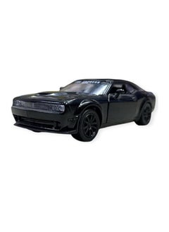 Generic Dodge Metal Model Car 2 Doors Opening Mini Toys Decorations (Black) 1:36  - Image 1
