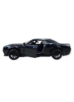 Generic Dodge Metal Model Car 2 Doors Opening Mini Toys Decorations (Black) 1:36  - Image 2