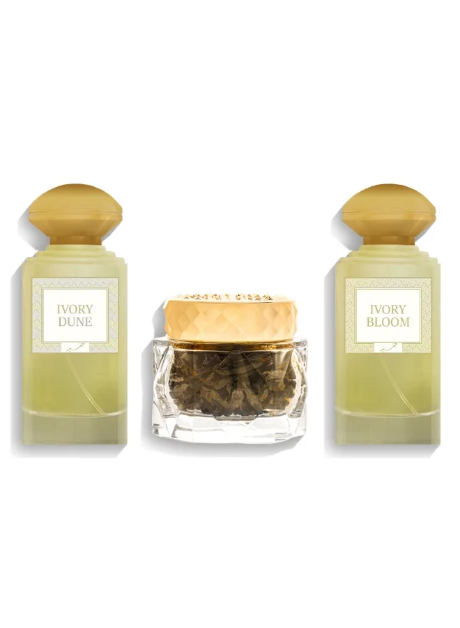 Junaid Perfumes Junaid Perfumes - Ivory Collection - Unisex - Perfume Spray Collection - 100 ML & 60 Gram