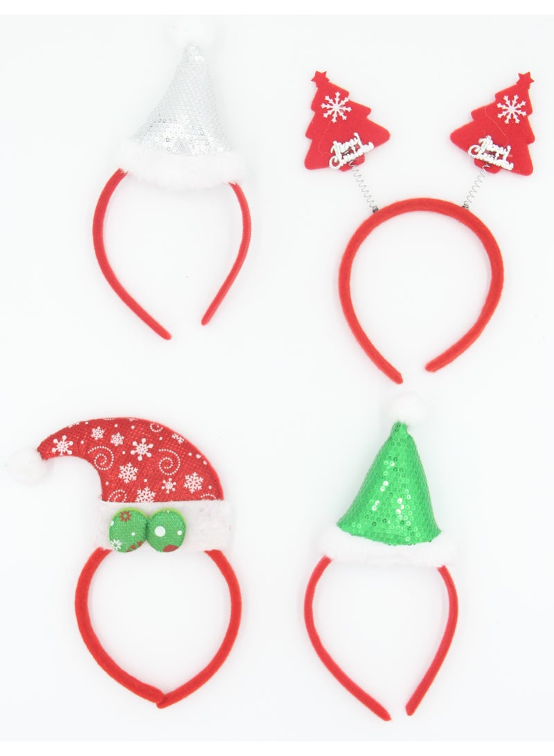 D'Daniela 8 Pieces Christmas Headbands Party for Xmas - Image 2