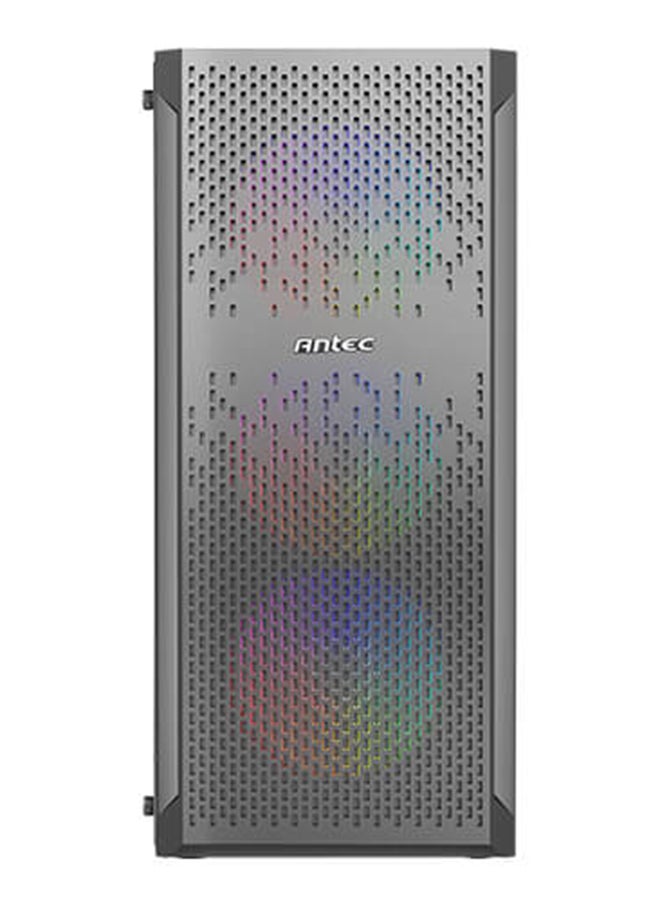 ANTEC - Antec NX290 Mid Tower ATX Case – Mesh Front Panel for Enhanced Airflow, Tempered Glass Side Panel, Supports Up to 6 Fans (120mm/140mm), Radiator Support (360mm Front, 240mm Top, 120mm Rear), GPU Clearance Up to 380mm, Flexible Storage Options (2 x 3.5” HDD, 2 x 2.5” SSD), Tool-less Design, Superior Cable Management, Front I/O USB 3.0/2.0, HD Audio, Easy Access Dust Filters – Ideal for Gamers and DIY PC Builders | Black | NX290 - Image 1