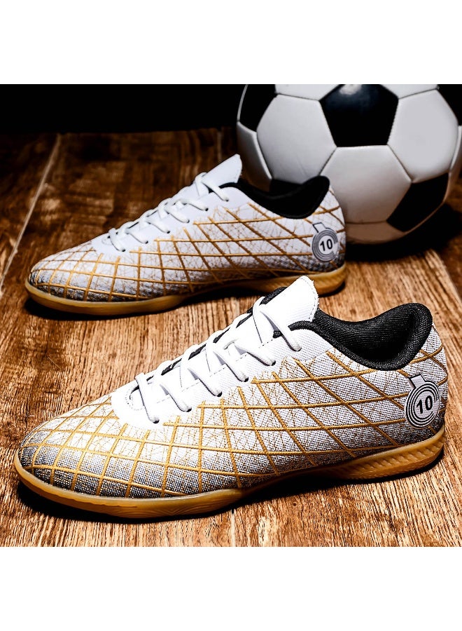 جديد داخلي مسطح قاع أرضية خشبية أحذية التدريب أحذية كرة القدم - Image 2