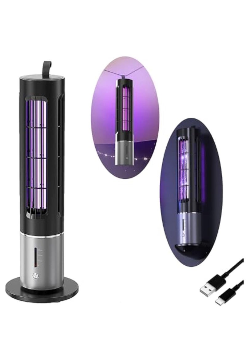 KASTWAVE - Small Electric Mosquito Killer, Flying Insect Trap, Electric Mosquito Killer, Mosquito Killer With Uv Lamp, 360° Electric Fly Trap, Safe And Non-Toxic, Intelligent Time Control, Tpye C Interface - Image 1